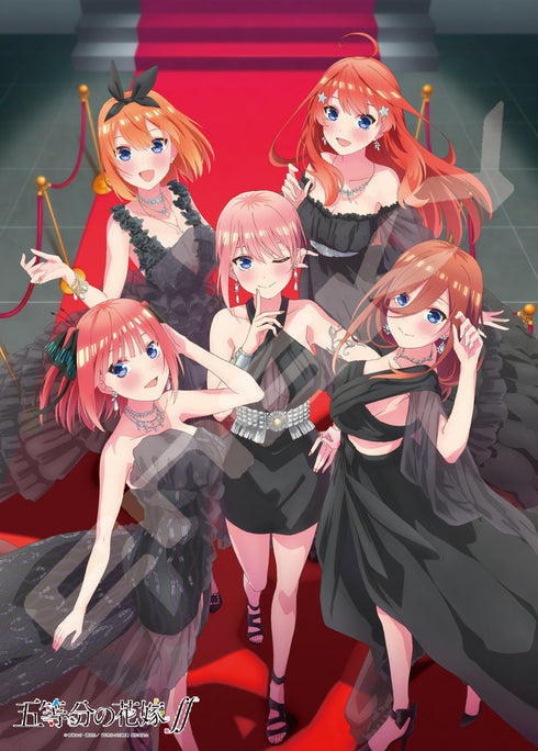 『五等分の花嫁∬』ジグソーパズル500ピース【レッドカーペット】500-500